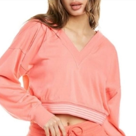 Free People Movement Grand Slam Cotton Blend Hoodie Women's Size S - Picture 6 of 10